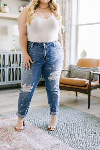 Juliet Star Crossed Boyfriend Jeans